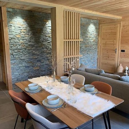 Superbe Chalet Avec Vue Montagne Orcières Kültér fotó